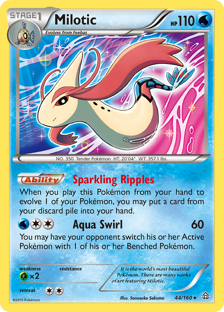 Milotic (44/160) [XY: Primal Clash] | Pegasus Games WI