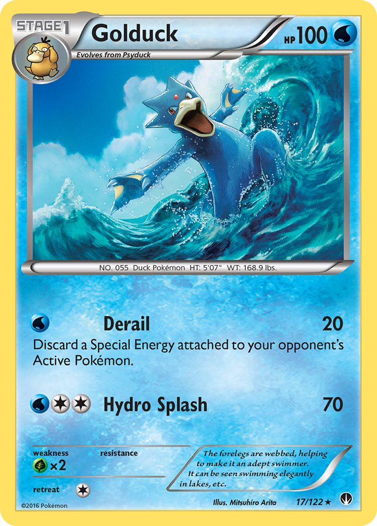 Golduck (17/122) [XY: BREAKpoint] | Pegasus Games WI