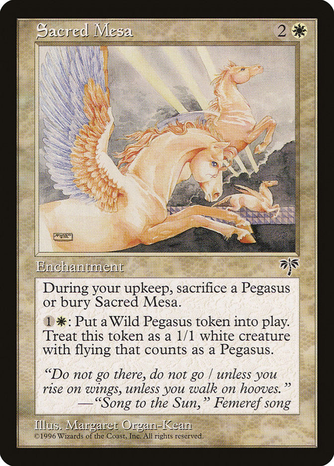 Sacred Mesa [Mirage] | Pegasus Games WI