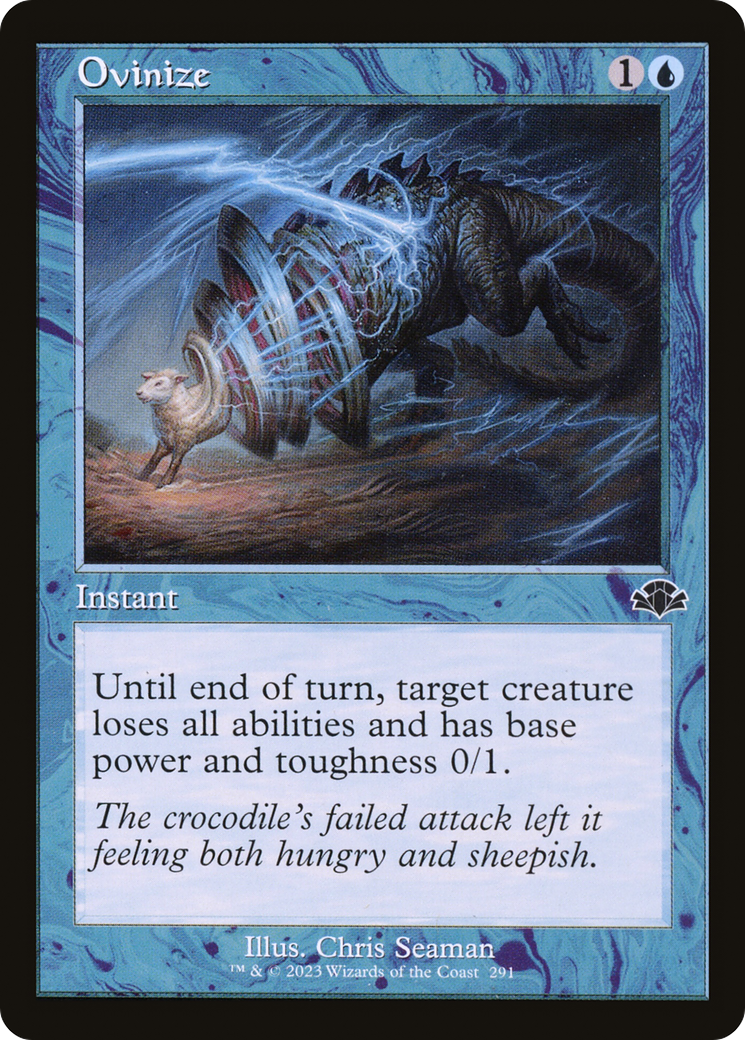 Ovinize (Retro) [Dominaria Remastered] | Pegasus Games WI