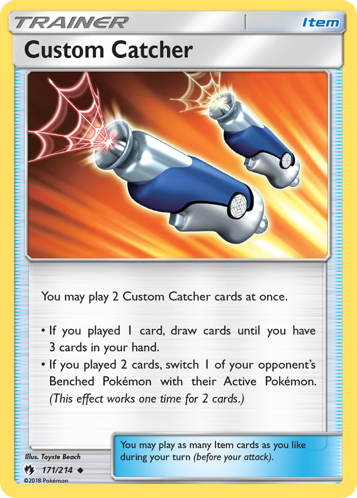 Custom Catcher (171/214) [Sun & Moon: Lost Thunder] | Pegasus Games WI