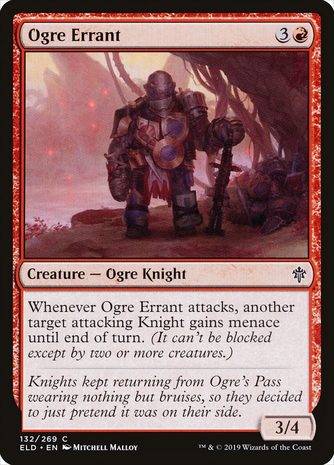 Ogre Errant [Throne of Eldraine] | Pegasus Games WI
