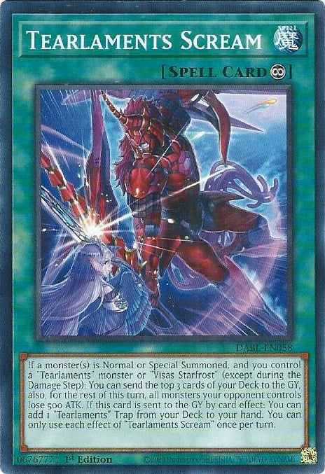 Tearlaments Scream [DABL-EN058] Common | Pegasus Games WI