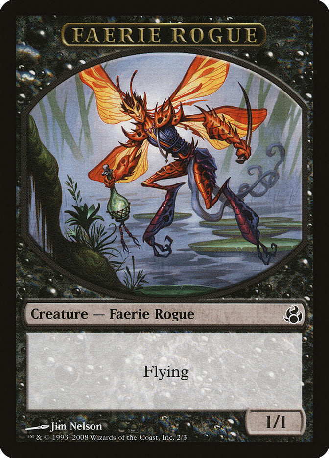 Faerie Rogue Token [Morningtide Tokens] | Pegasus Games WI