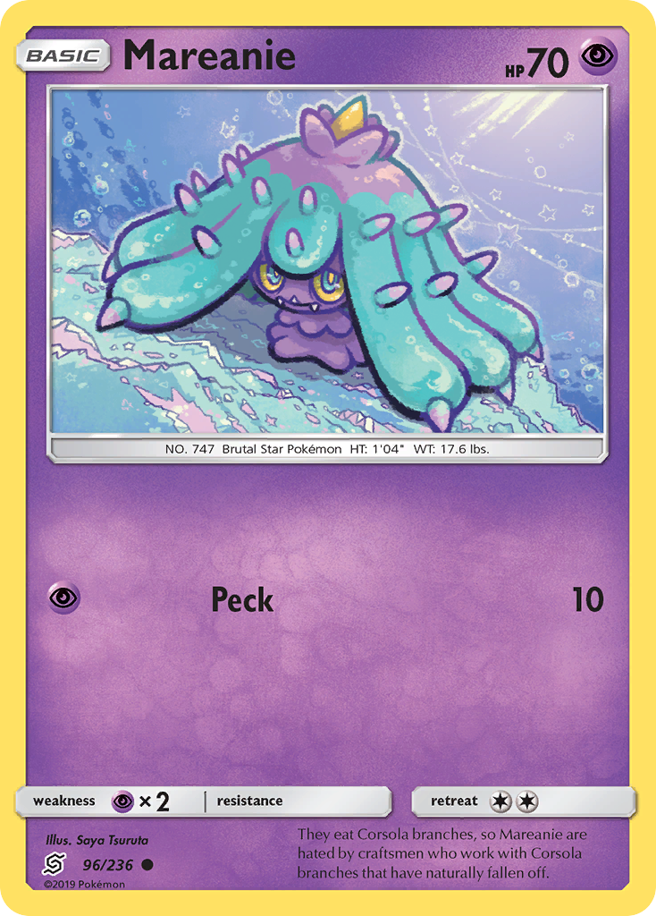 Mareanie (96/236) [Sun & Moon: Unified Minds] | Pegasus Games WI