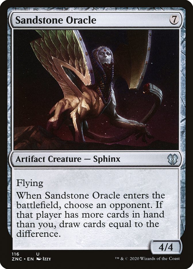 Sandstone Oracle [Zendikar Rising Commander] | Pegasus Games WI