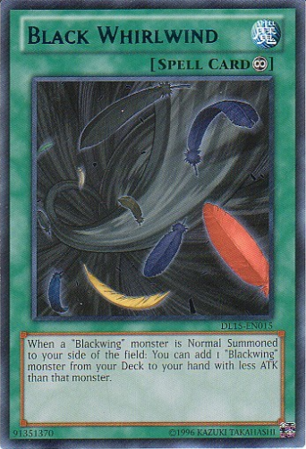 Black Whirlwind (Blue) [DL15-EN015] Rare | Pegasus Games WI