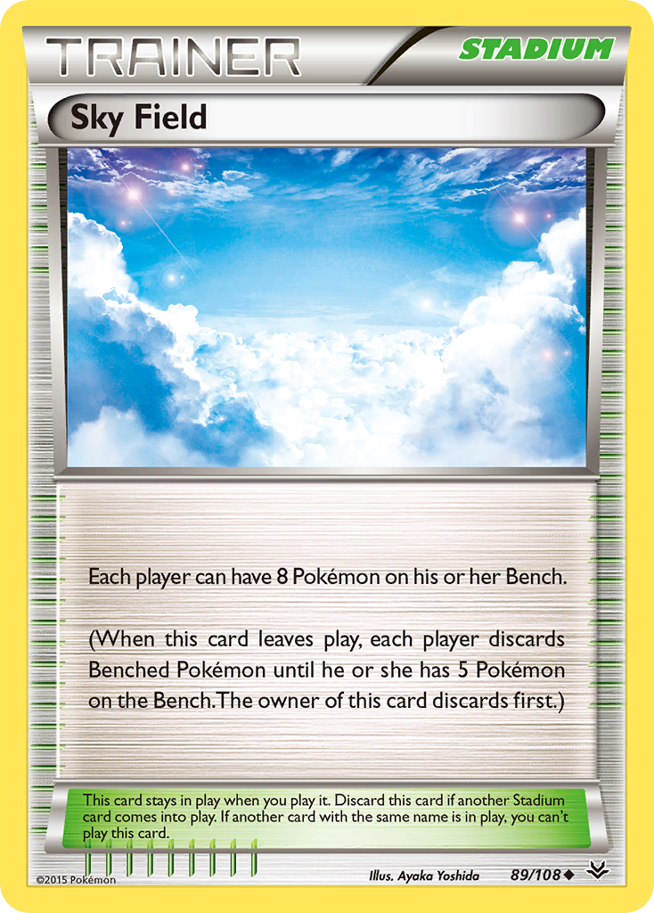 Sky Field (89/108) [XY: Roaring Skies] | Pegasus Games WI