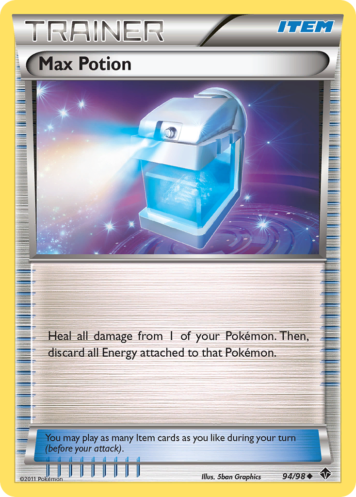 Max Potion (94/98) [Black & White: Emerging Powers] | Pegasus Games WI