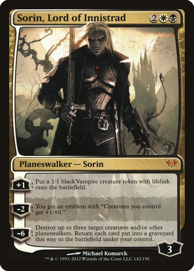 Sorin, Lord of Innistrad [Dark Ascension] | Pegasus Games WI