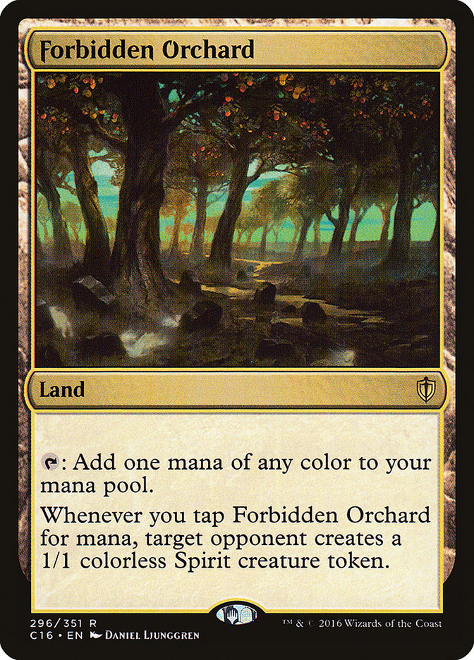 Forbidden Orchard [Commander 2016] | Pegasus Games WI