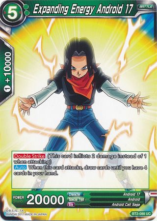 Expanding Energy Android 17 [BT2-088] | Pegasus Games WI
