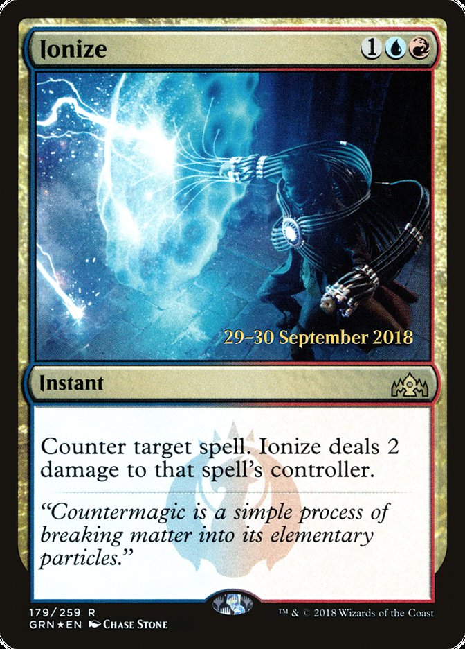 Ionize [Guilds of Ravnica Prerelease Promos] | Pegasus Games WI