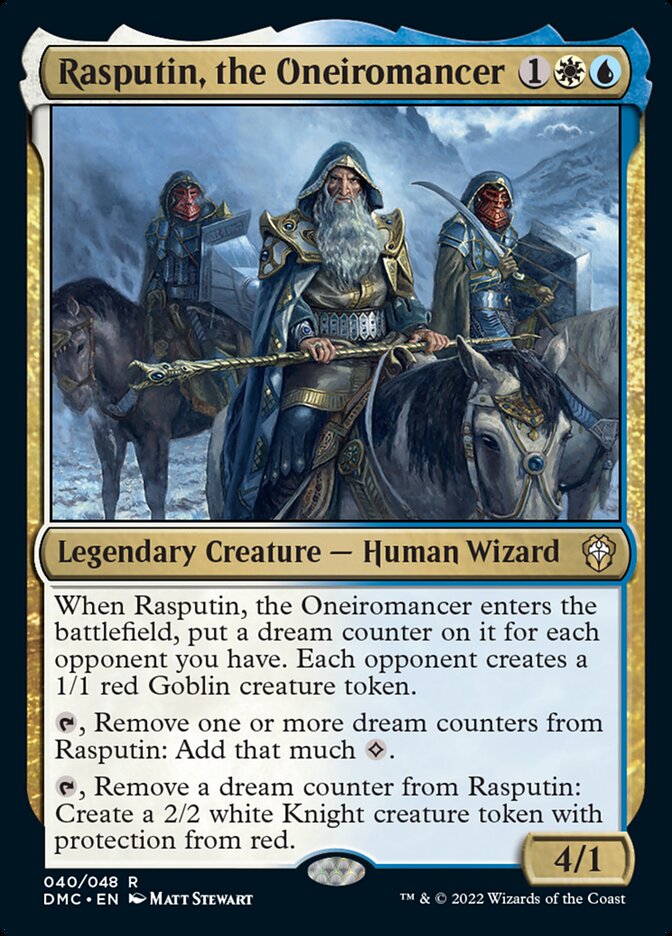 Rasputin, the Oneiromancer [Dominaria United Commander] | Pegasus Games WI