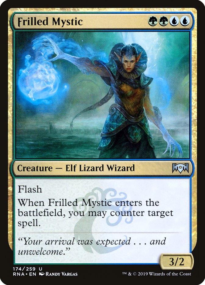 Frilled Mystic [Ravnica Allegiance] | Pegasus Games WI