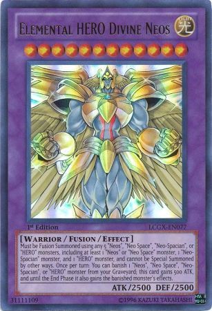 Elemental HERO Divine Neos [LCGX-EN077] Ultra Rare | Pegasus Games WI