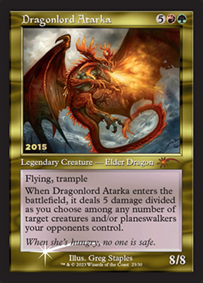 Dragonlord Atarka [30th Anniversary Promos] | Pegasus Games WI