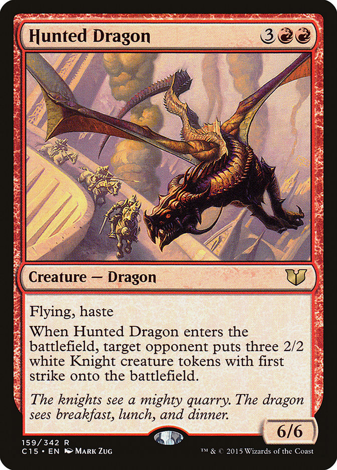 Hunted Dragon [Commander 2015] | Pegasus Games WI
