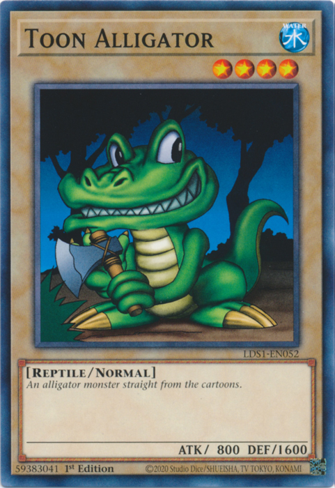 Toon Alligator [LDS1-EN052] Common | Pegasus Games WI