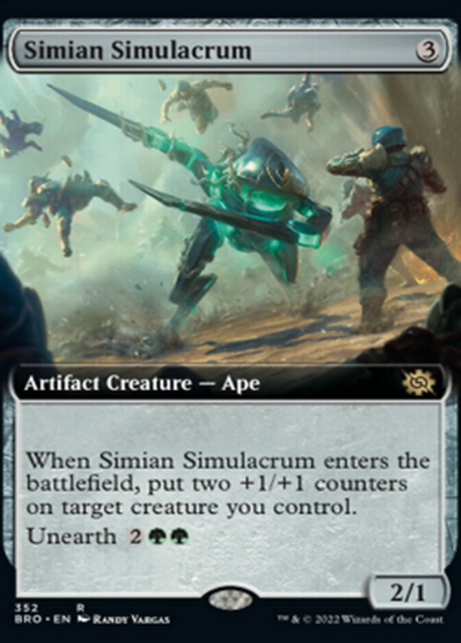 Simian Simulacrum (Extended Art) [The Brothers' War] | Pegasus Games WI