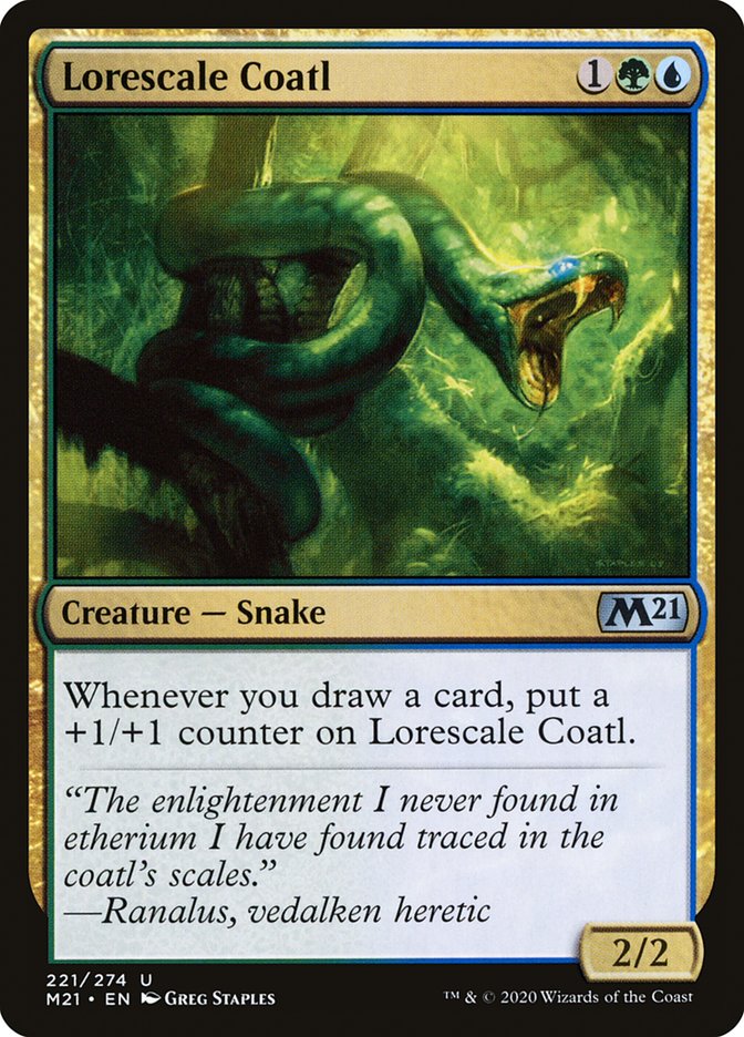 Lorescale Coatl [Core Set 2021] | Pegasus Games WI