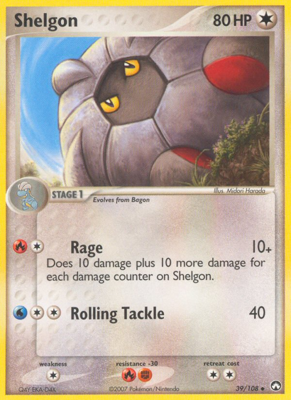 Shelgon (39/108) [EX: Power Keepers] | Pegasus Games WI