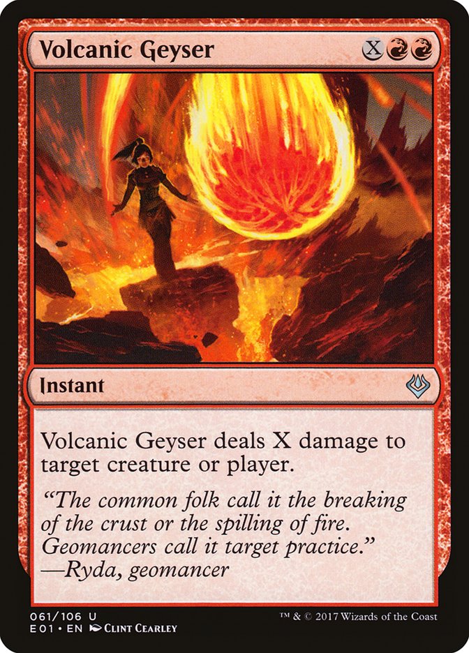 Volcanic Geyser [Archenemy: Nicol Bolas] | Pegasus Games WI