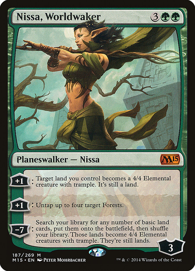 Nissa, Worldwaker [Magic 2015] | Pegasus Games WI