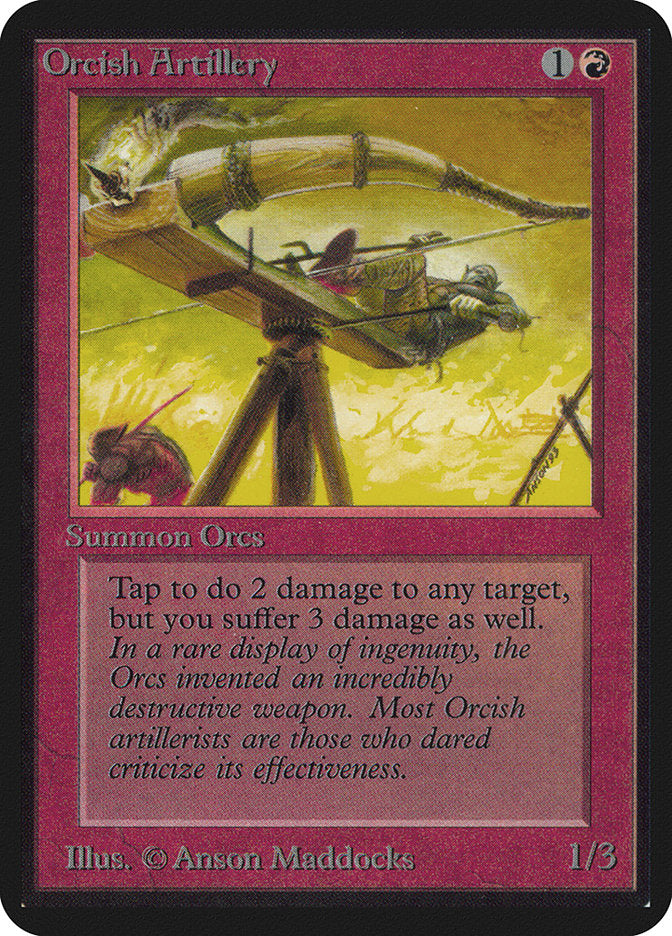 Orcish Artillery [Alpha Edition] | Pegasus Games WI