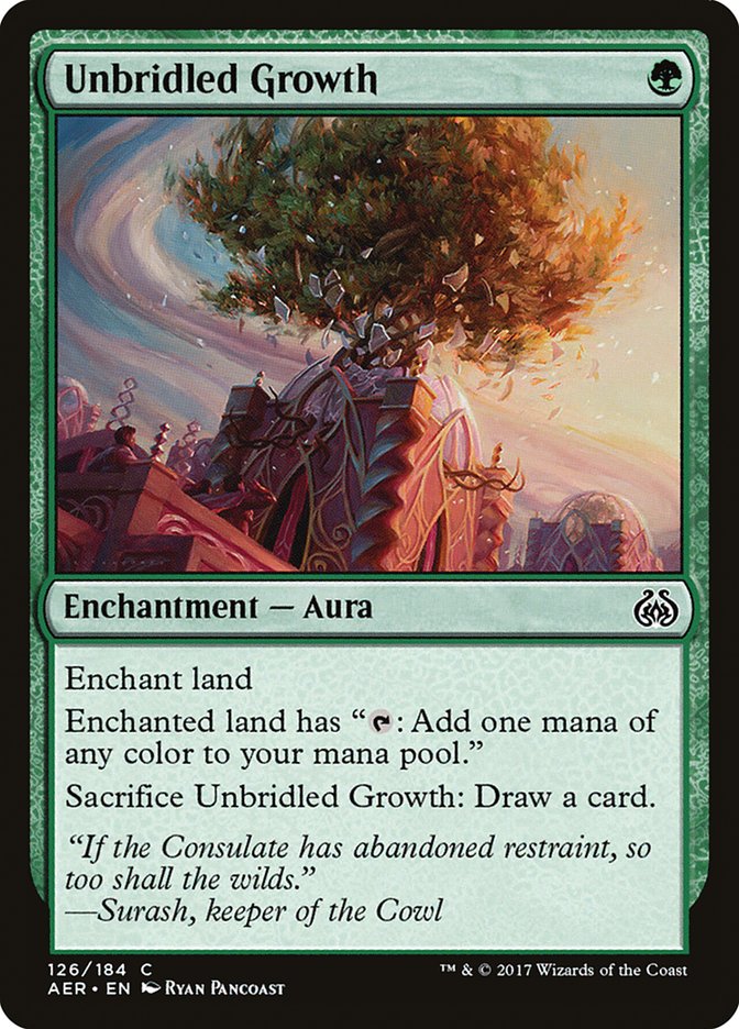 Unbridled Growth [Aether Revolt] | Pegasus Games WI