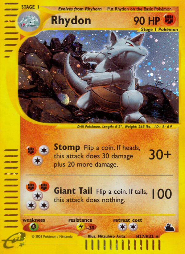 Rhydon (H27/H32) [Skyridge] | Pegasus Games WI