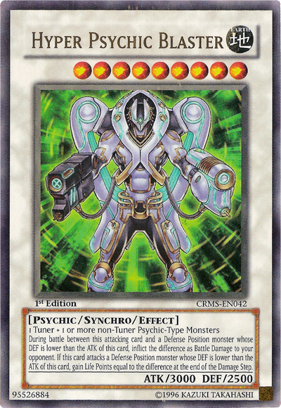 Hyper Psychic Blaster [CRMS-EN042] Ultra Rare | Pegasus Games WI