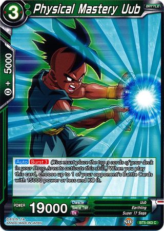 Physical Mastery Uub (BT5-063) [Miraculous Revival] | Pegasus Games WI