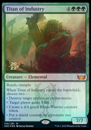 Titan of Industry [Streets of New Capenna Prerelease Promos] | Pegasus Games WI