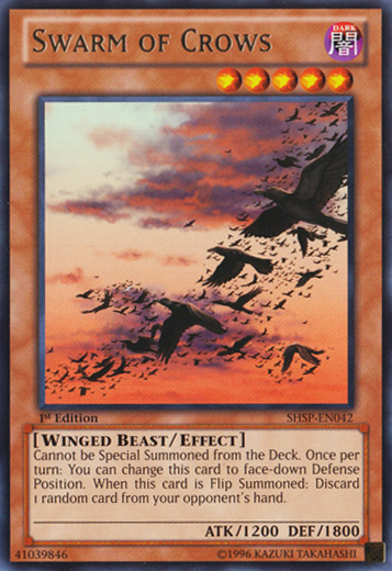 Swarm of Crows [SHSP-EN042] Rare | Pegasus Games WI