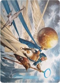 Linvala, Shield of Sea Gate Art Card [Zendikar Rising Art Series] | Pegasus Games WI