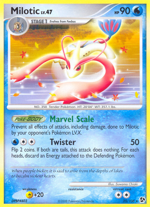 Milotic (25/106) [Diamond & Pearl: Great Encounters] | Pegasus Games WI