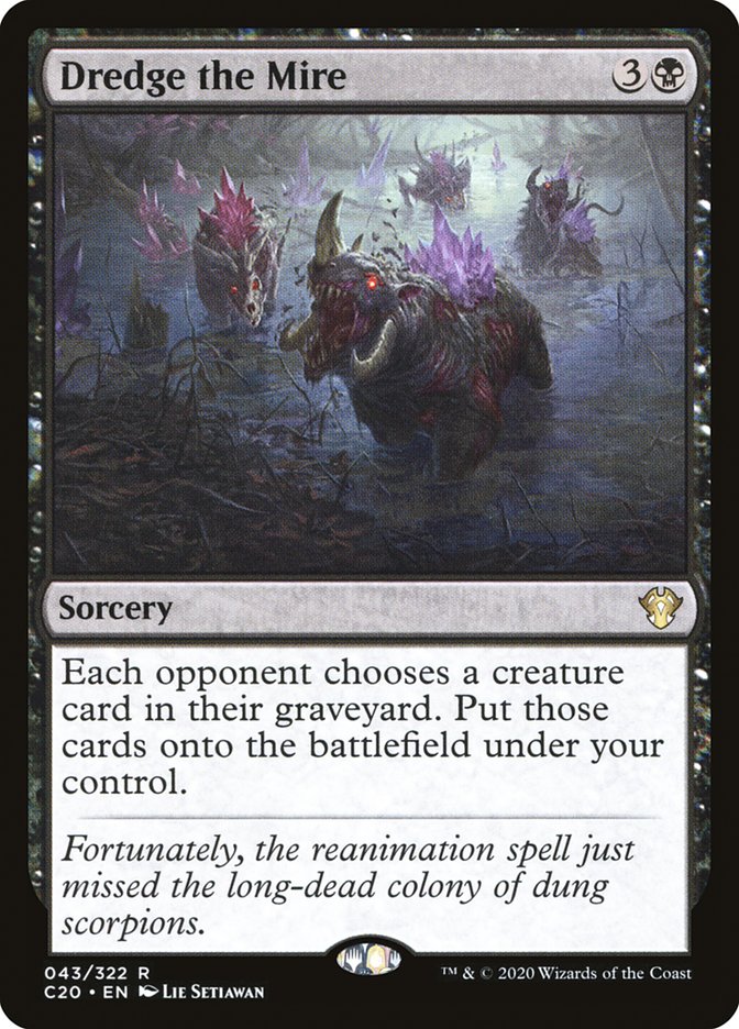 Dredge the Mire [Commander 2020] | Pegasus Games WI
