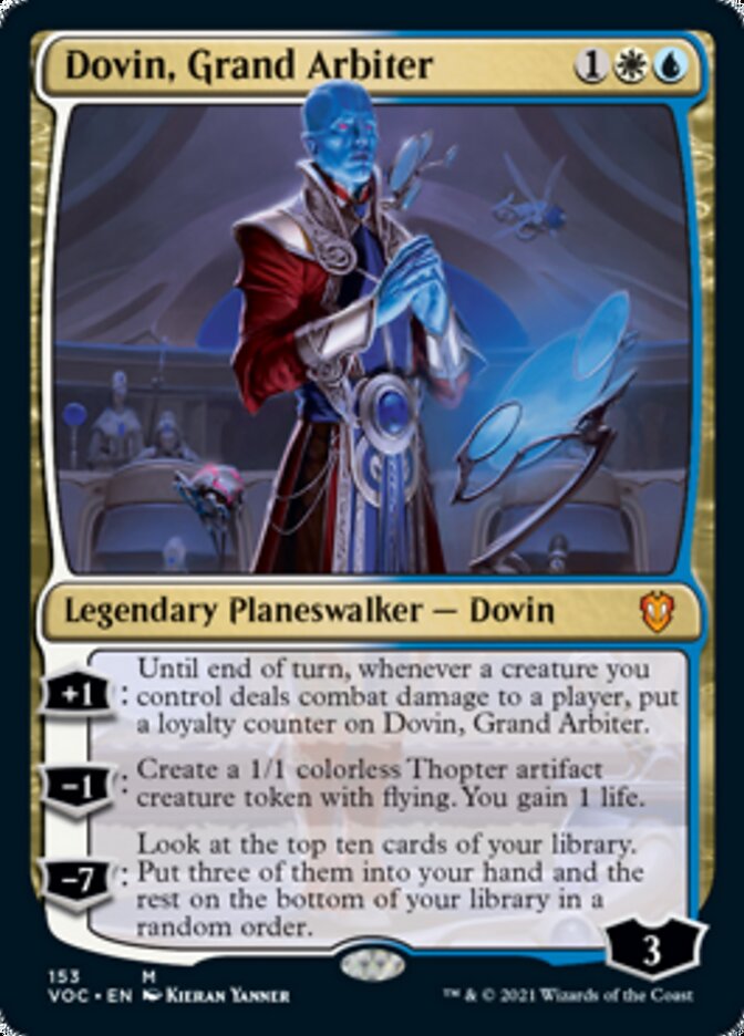 Dovin, Grand Arbiter [Innistrad: Crimson Vow Commander] | Pegasus Games WI