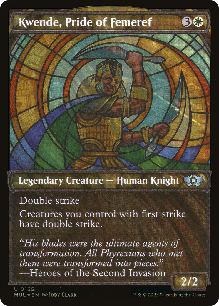 Kwende, Pride of Femeref (Halo Foil) [Multiverse Legends] | Pegasus Games WI