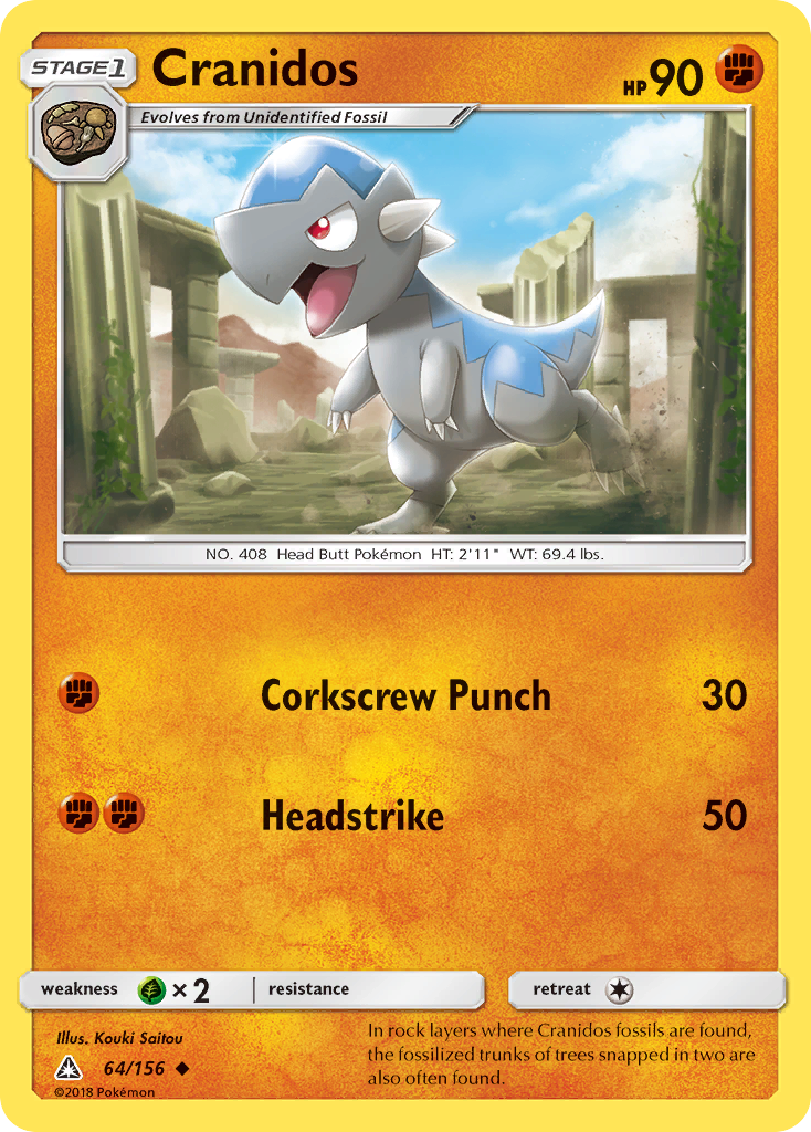 Cranidos (64/156) [Sun & Moon: Ultra Prism] | Pegasus Games WI