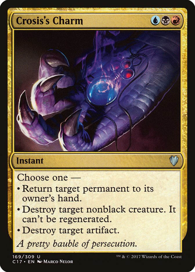 Crosis's Charm [Commander 2017] | Pegasus Games WI