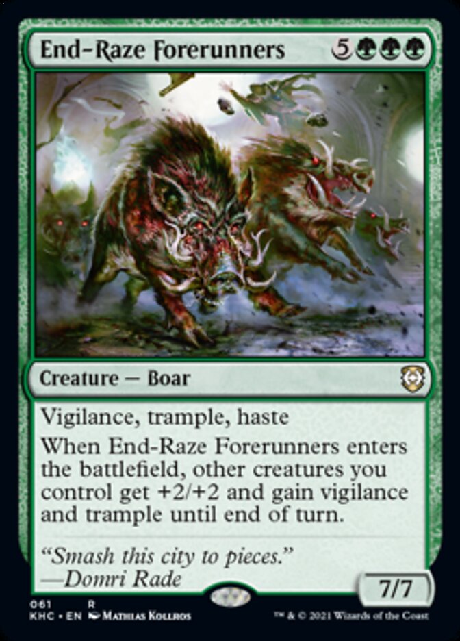 End-Raze Forerunners [Kaldheim Commander] | Pegasus Games WI