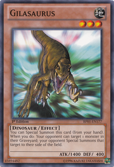 Gilasaurus [BP01-EN177] Common | Pegasus Games WI