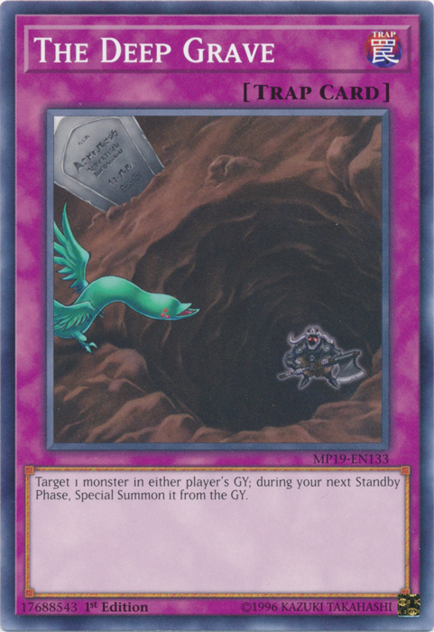 The Deep Grave [MP19-EN133] Common | Pegasus Games WI