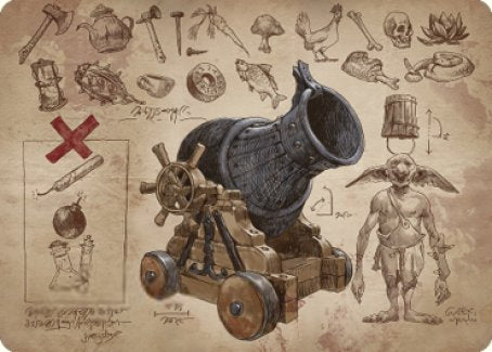 Goblin Charbelcher Art Card [The Brothers' War Art Series] | Pegasus Games WI