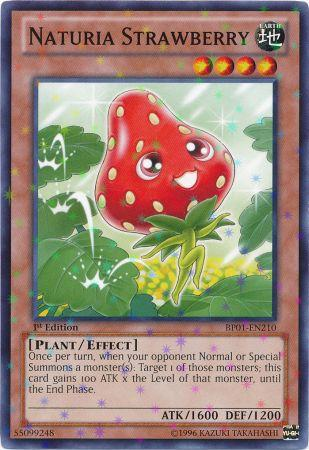 Naturia Strawberry [BP01-EN210] Starfoil Rare | Pegasus Games WI