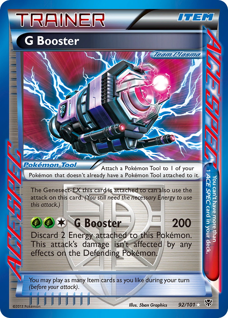 G Booster (92/101) [Black & White: Plasma Blast] | Pegasus Games WI