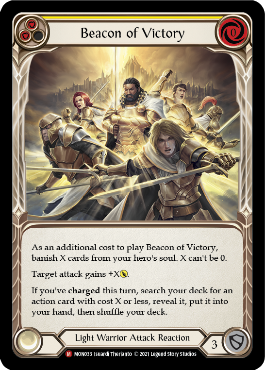 Beacon of Victory [MON033] 1st Edition Normal | Pegasus Games WI