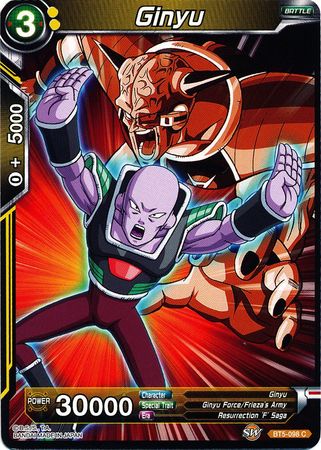 Ginyu (BT5-098) [Miraculous Revival] | Pegasus Games WI